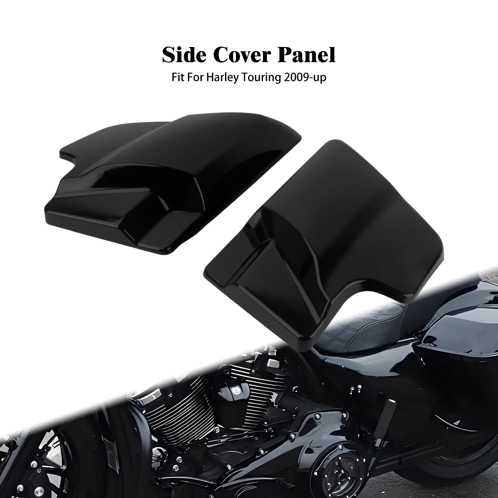 

Motorcycle Side Cover Panel ABS Plastic Left Right Covers For Harley Touring Electra Street Glide Road Glide Road King 2009-UP