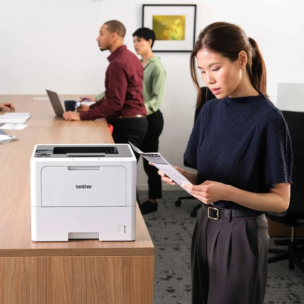 HL-L6210DW Business Monochrome Laser Printer with Large Paper Capacity, Wireless and Gigabit Ethernet Networking