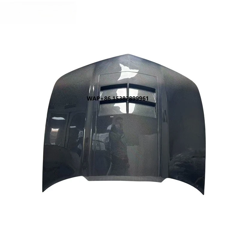 

Customized for 2011-2013 Chevy Camaro 5th Gen Carbon Fiber Bonnet with Vents ZL1 Style