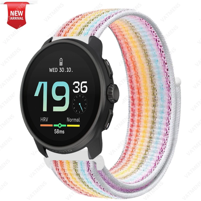 Armband für SUUNTO RACE/RACE S Smartwatch Ersatzarmband Sport Nylon Loop Armband Correa für SUUNTO RACE S Band – Detail 32