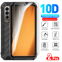 2Pcs 9H Glass For Ulefone Power Armor 19 19T 18 21 4G Tempered Glass Screen Protector Ule Fone Armor19 T Armor18 Armor21 6.58''