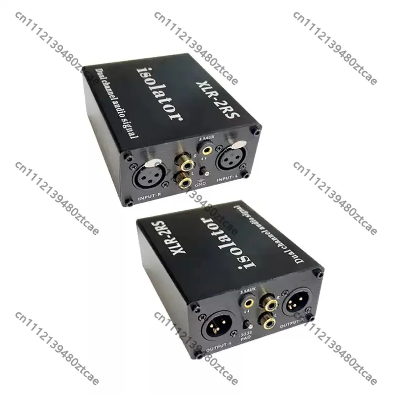 Passive Audio Ground Noise Suppressor Clear Hiss Hum Noise for Car Audio, Home Stereo, Stage Mixer and Recording Devices