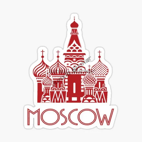 

Capital of The Russian Federation MOSCOW Creative Car Stickers Laptop Vinyl Self-adhesive Decal