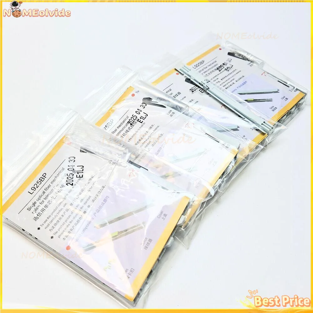 

UNIKIT L925BP Волоконно-оптическое механическое соединение Кабельное соединение Голый оптоволоконный холодный соединитель Волоконно-оптическое механическое соединение L925BP