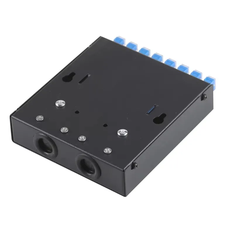 8 منافذ UPC/APC لوحة تصحيح الألياف سطح المكتب ضفيرة صندوق طرفي الألياف الضوئية مع ضفيرة SC FC LC