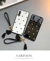 For Samsung A55 A35 A25 A15 A73 A53 A33 A23 M21S S20 S21 FE A42 A22 A72 A52 A32 A51 A71 4G 5G Phone Case Hard Glass Cover