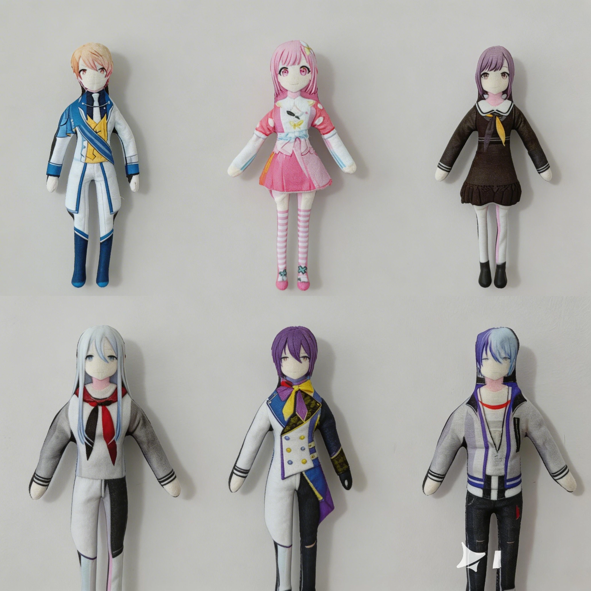 

Project Sekai Shinonome Ena Poseable плюшевая кукла с гибкой проволокой, скелетное тело, персонаж аниме, коллекционная фигурка, подарок