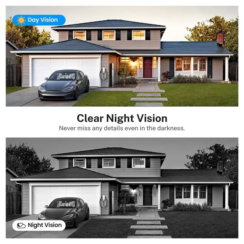 SOFT-Wireless Wi-Fi Video Doorbell Camera With Two Way Audio, AI Motion Detection, Night Vision And Cloud Storage (No Chime)