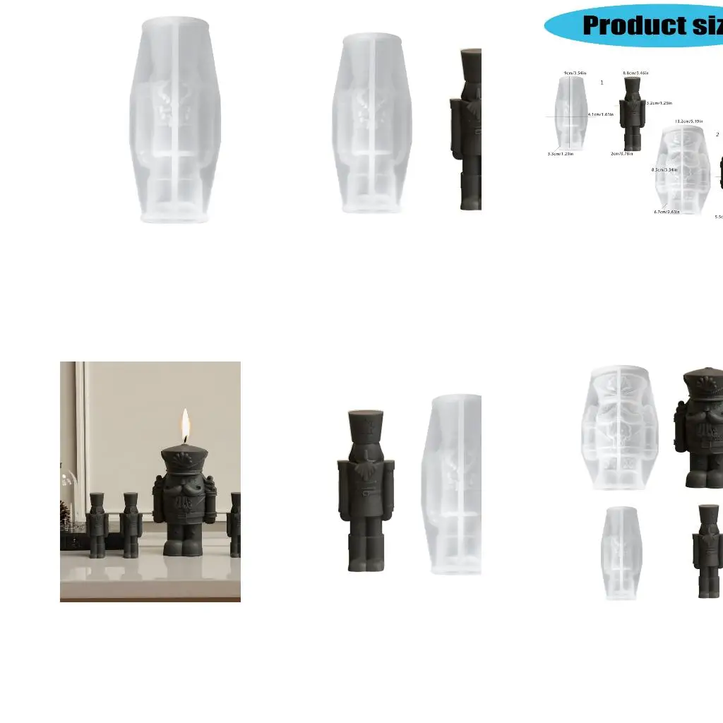 

King Soldier Figure Moulds Suitable for Art Classes and Home Decoration