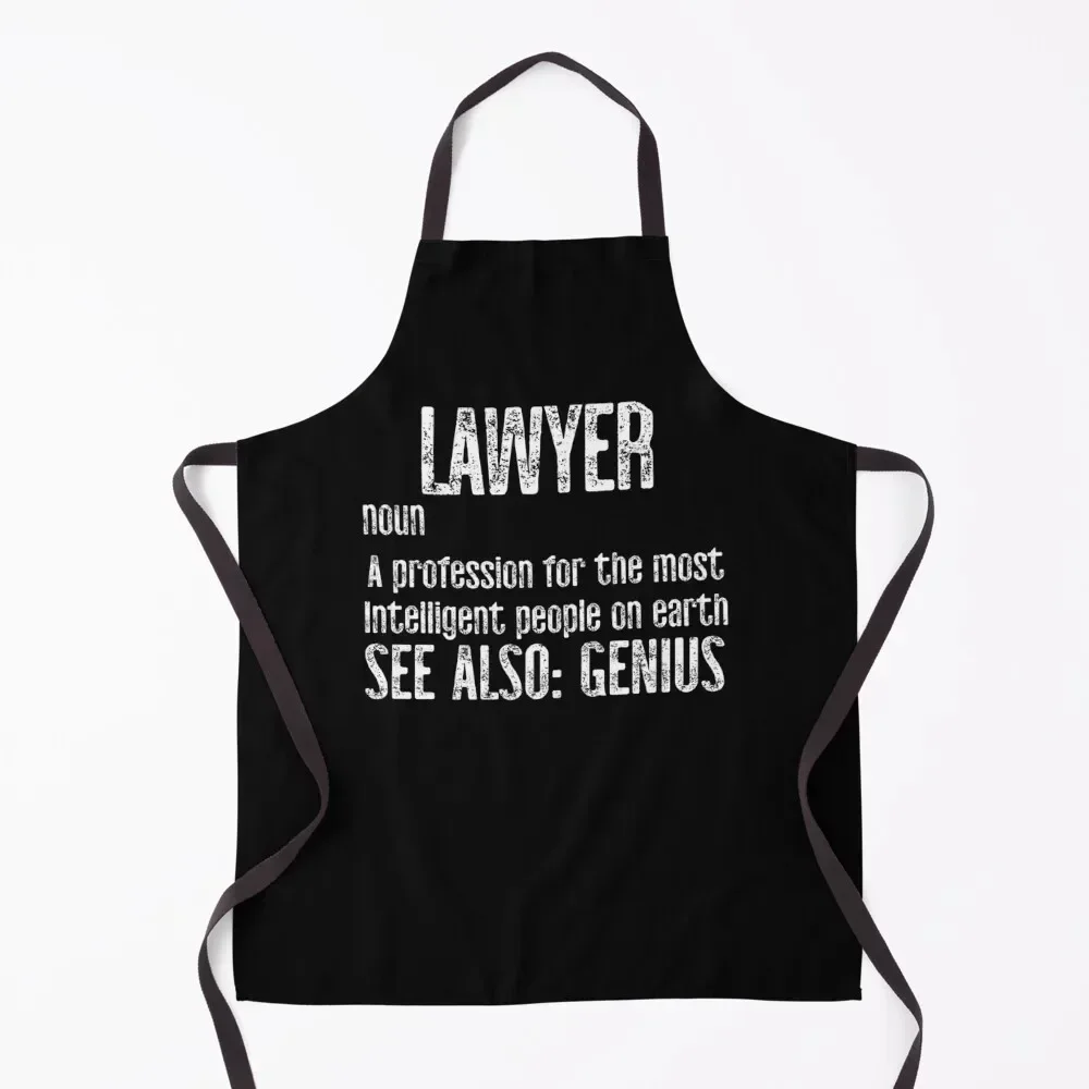 

Фартук Lawyer Definition Genius для приготовления пищи в японском стиле, водонепроницаемый женский фартук для повара