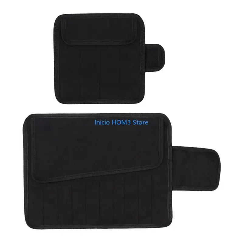 A5YD Multifunctional Folding Wrench Bag for Pliers Screwdriver Mini Flashlights