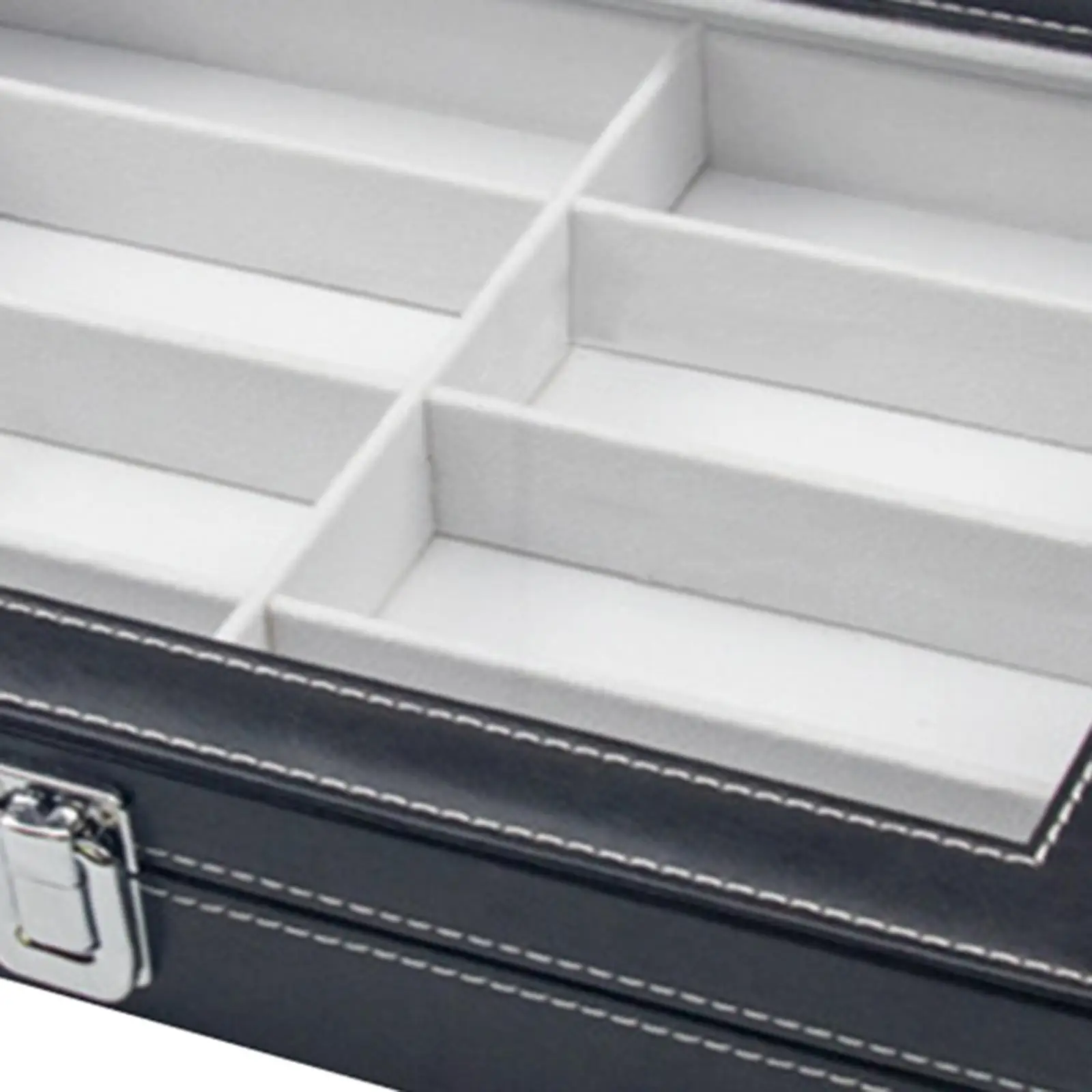 Glasses Display Box Showcase Jewelry Tray Lockable Sunglass Organizer Eyeglasses