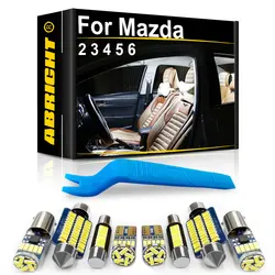 Car Interior LED Lights Canbus For Mazda 2 3 BK BL BM 5 6 GG GH GJ GL 2004 2006 2007 2008 2010 2014 2015 2016 2020 Accessories