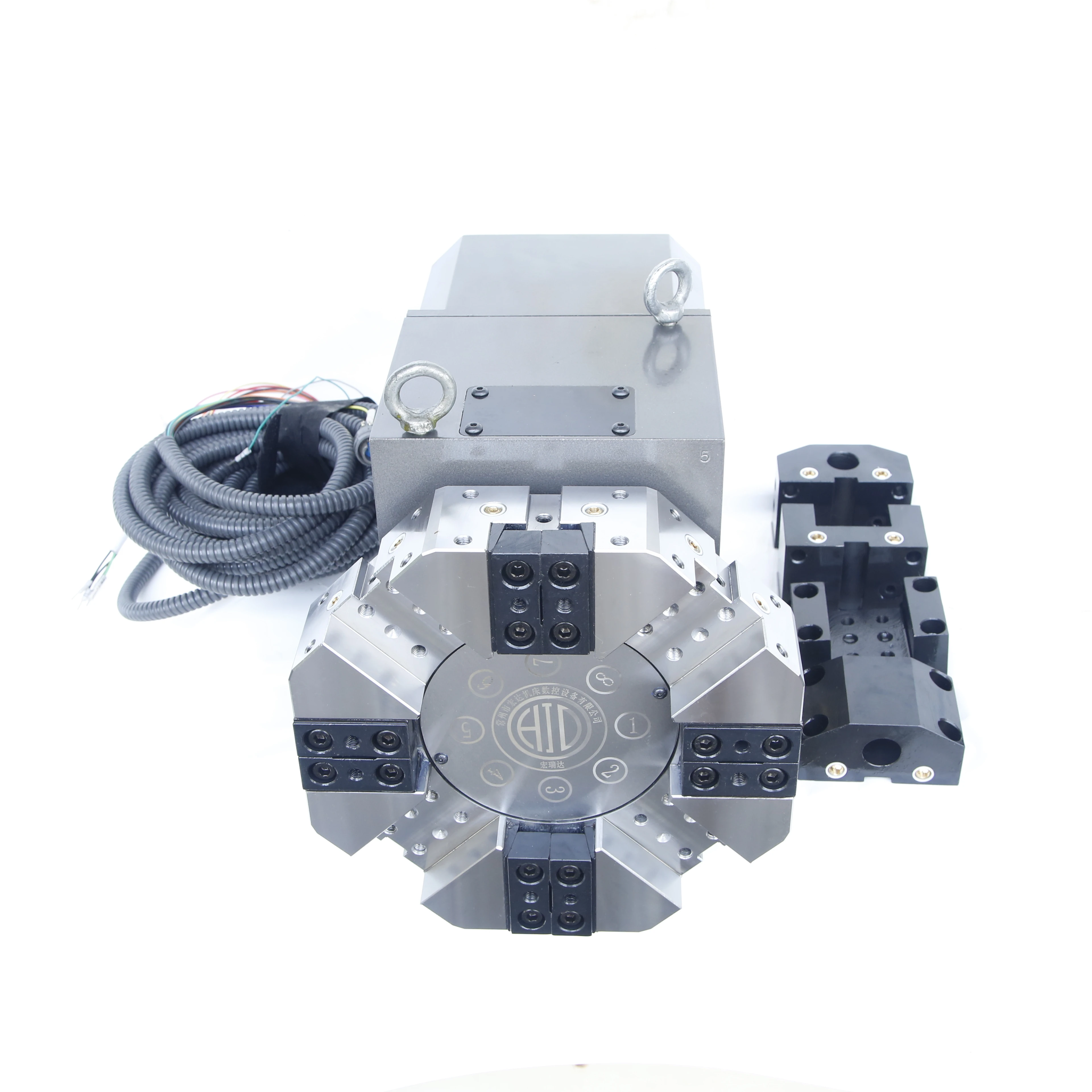 

Electrical Turret HAK31063 6 8 Position 6 Tool Holder Turret HAK31 Series HAK31080 for CNC Lathe Machine NC Lathe Tool Turret