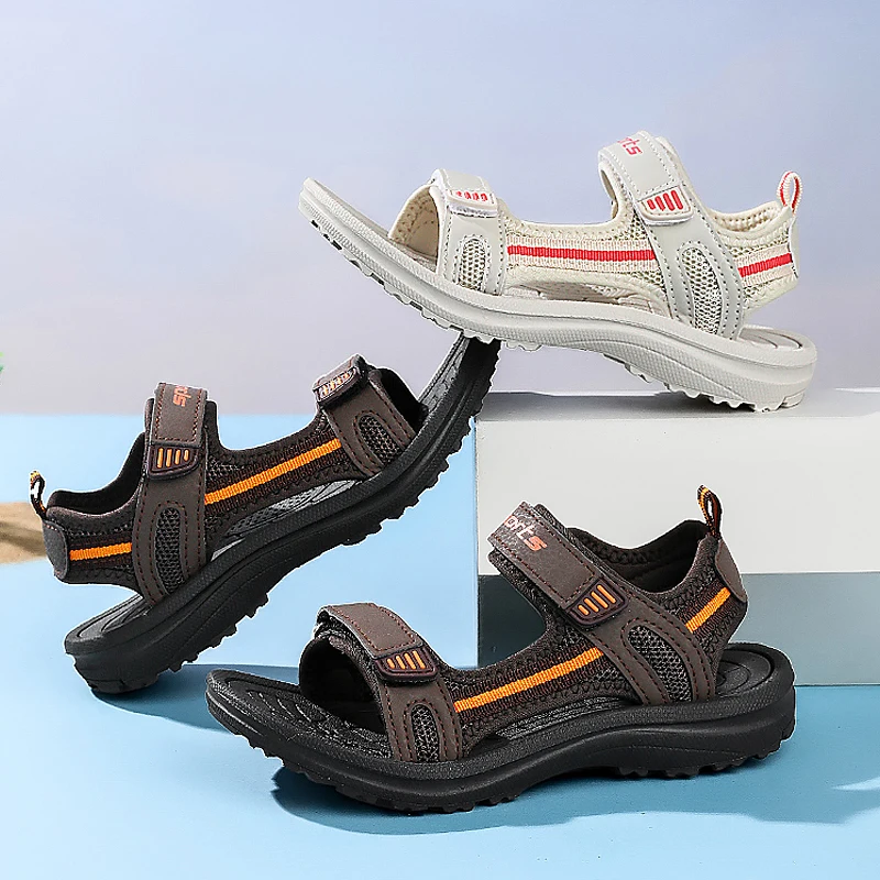 

Summer Children's Sandal Breathable Sports Sandals for Boys Casual Children Beach Outdoor Shoes Kids Soft Sole Comfortable