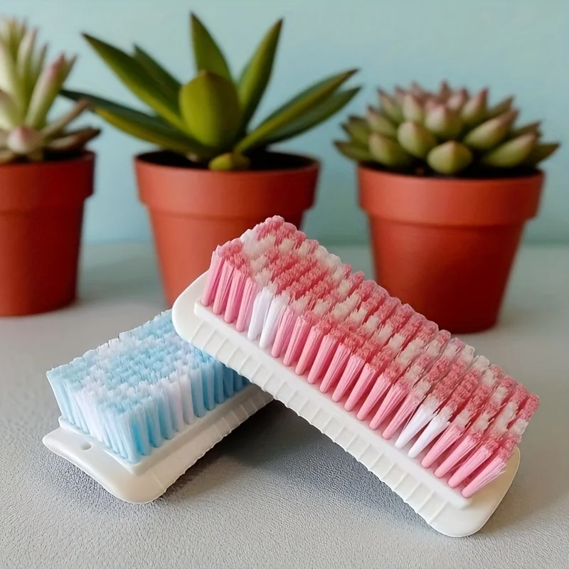 

Powerful Stiff Bristle Cleaning Brush - Multi-functional Laundry, Shoe, Bathroom, Kitchen, Toilet Brush -Tough Bristles Stubborn