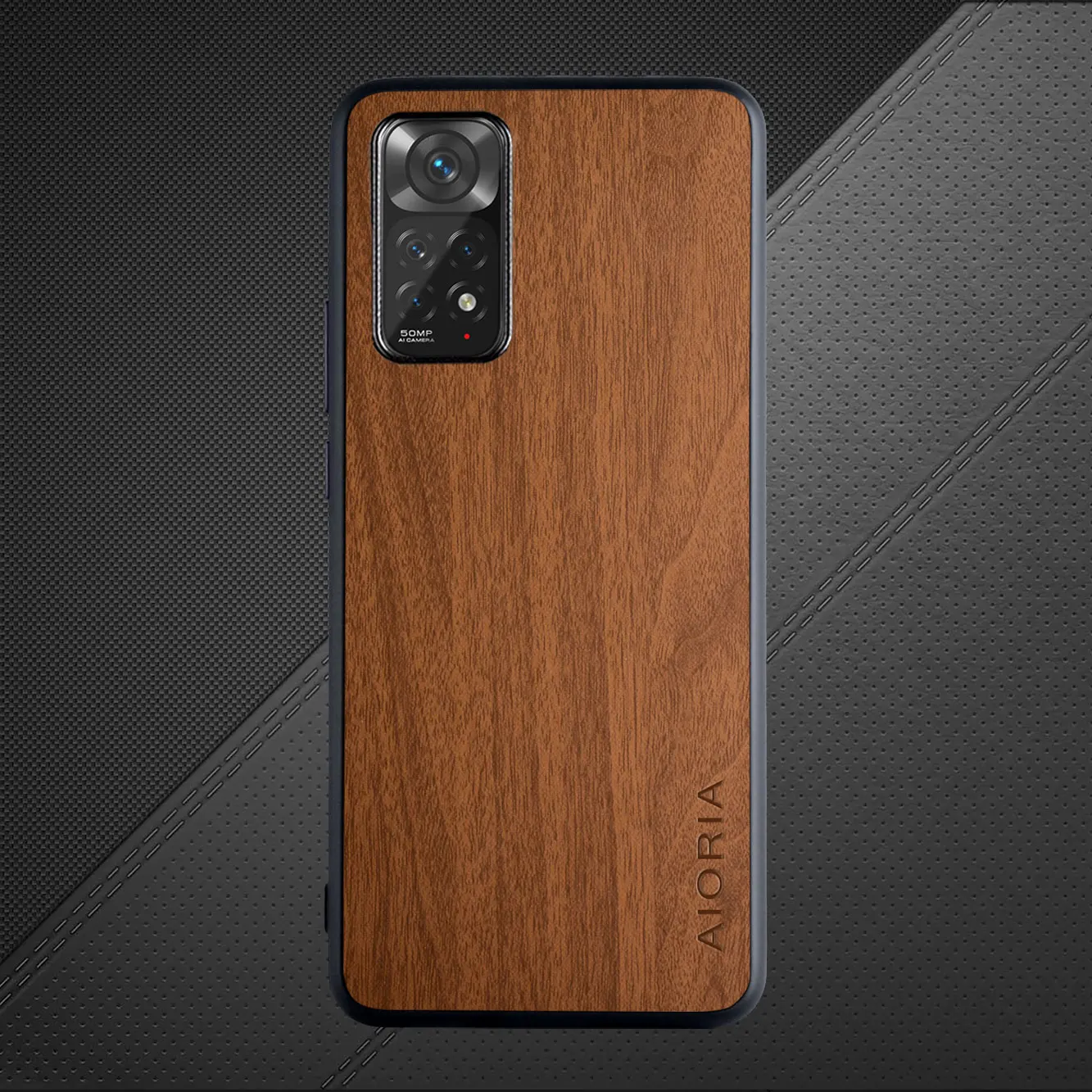 Case for Xiaomi Redmi Note 11 Pro Plus 11S 11T 5G 4G Funda Wood Pattern PU Leather Phone Back Cover Lightweight Coque Capa