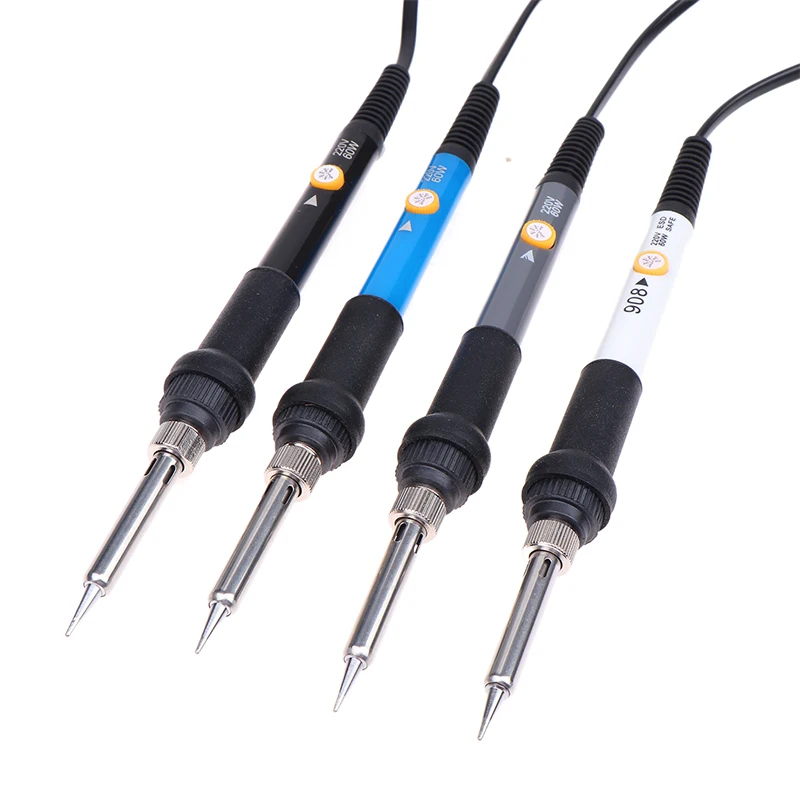 Adjustable Temperature Electric Soldering Iron 220v 60W Solder Iron Professional Tin Welder Heat Pencil Welding Repair Tool