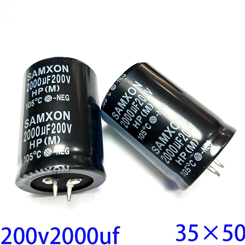 (1pcs)200v2000uf Volume 35 × 50mm brand new genuine Taiwan Sanxon aluminum electrolytic capacitor 200V