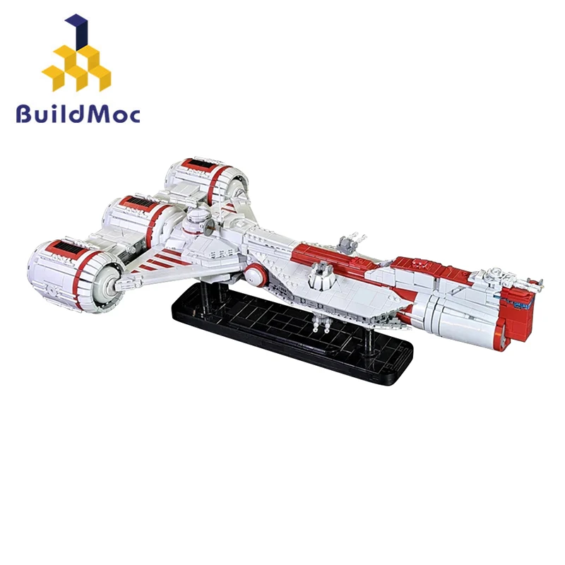 Buildmoc Space Wars Consular-class Cruiser Frigate MOC Set Building Blocks Kits Toys for Children Kids Gifts Toy 3606PCS Bricks