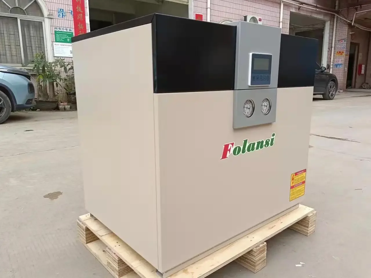 folansi 44kW Water source heat pump Geothermal heat pump  heating cooling hot water