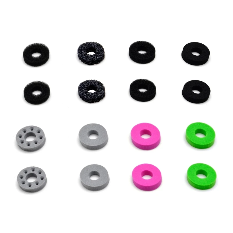 16Pcs Precision Target Rings For PS5/PS4/Switch PRO/Xbox Game Controller Gamepad Aim Assist Rings Motion Control Sponge Rings