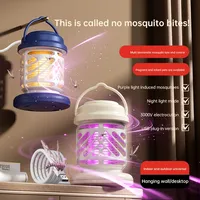 Indoor Powerful Mosquito Killer Portable Mosquito Lure Lamp T Outdoor Household Powerful Electric Mosquito Repellent Lamp