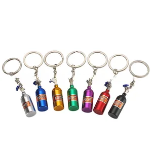 Creative Mini Nicrogen Bottle Keychain, Women's Key holders, car, bag, phone box, pendant, gifts, 7 colors 12 Main Sales Nitro Water Bottle - №8