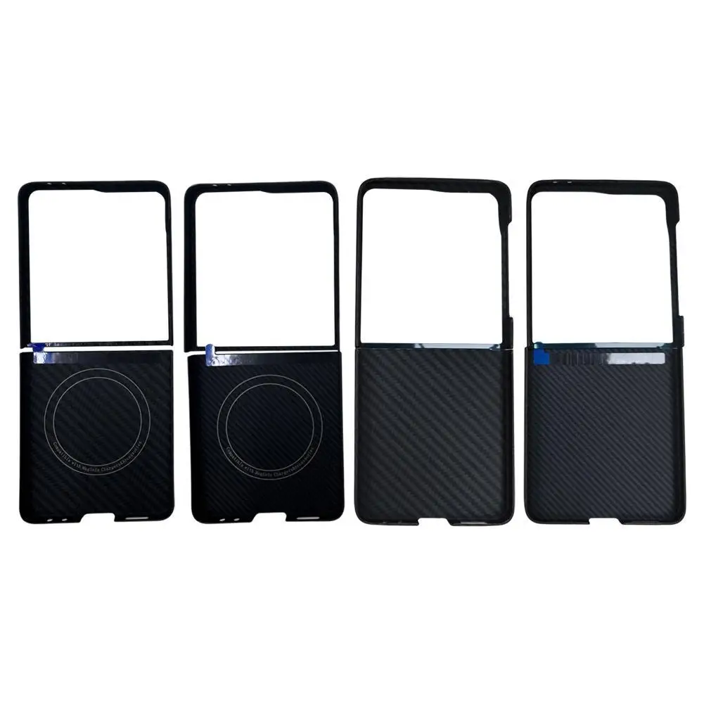 

For Samsung Z Filp 7 Carbon Fiber Case Magnetic Wireless Charging Ultrathin Protective Cover