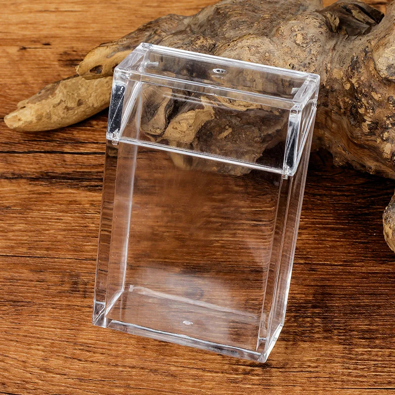 Transparent Cigarette Case Box Holder Container Lighter Cigarette Box Portable Cigarette Storage Box Smoking Accessories