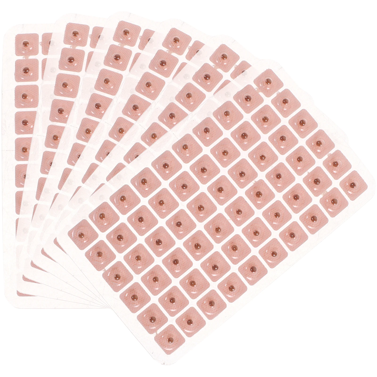 

600 Pcs Ear Acupoint Bead Patches Earring Support Press Pressure Tool Acupuncture