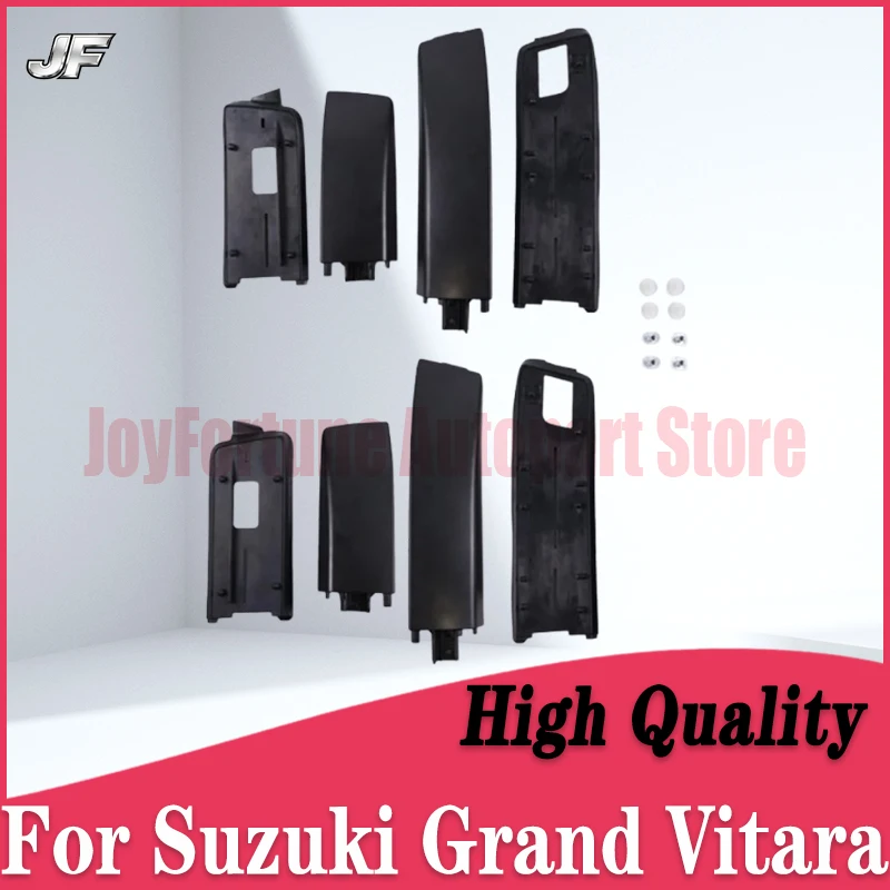 

For Suzuki Grand Vitara Cover Roof Rail Front Rear Lh Rh Black With Rubber 78225-65J10-5Pk Left Right