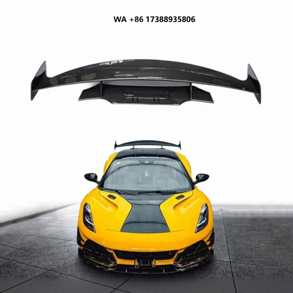 Best Price Upgrade MK Style Dry Carbon Fiber Car Auto Parts Car Racing Wing Rear Spoiler for Lotus Emira