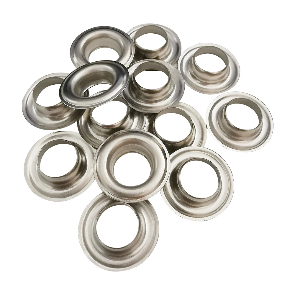 10mm Grey Iron Eyelet  for  Semi and Automatic Grommet Machine D03 and LD750A