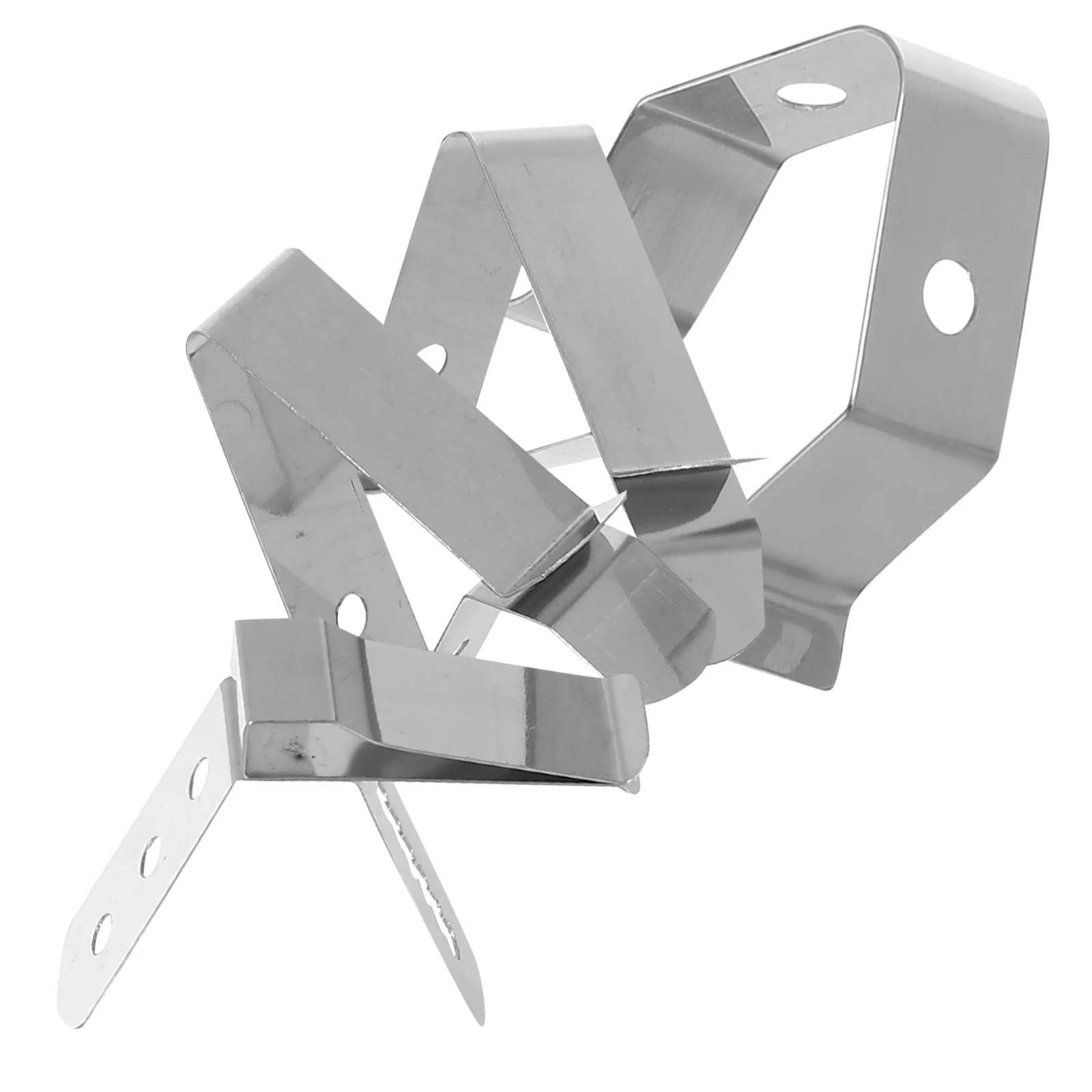 

4Pcs Stainless Steel Probe Holder Clip Thermometer Clamp for Bbq Grill Meat Cooking Temperature Measuring Cooking Clamp