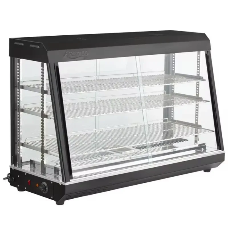 Commercial Desktop Thermal Insulation Cabinet Display Cabinet Egg Tarts Hamburger Crisper Fried Chicken Fries Heating