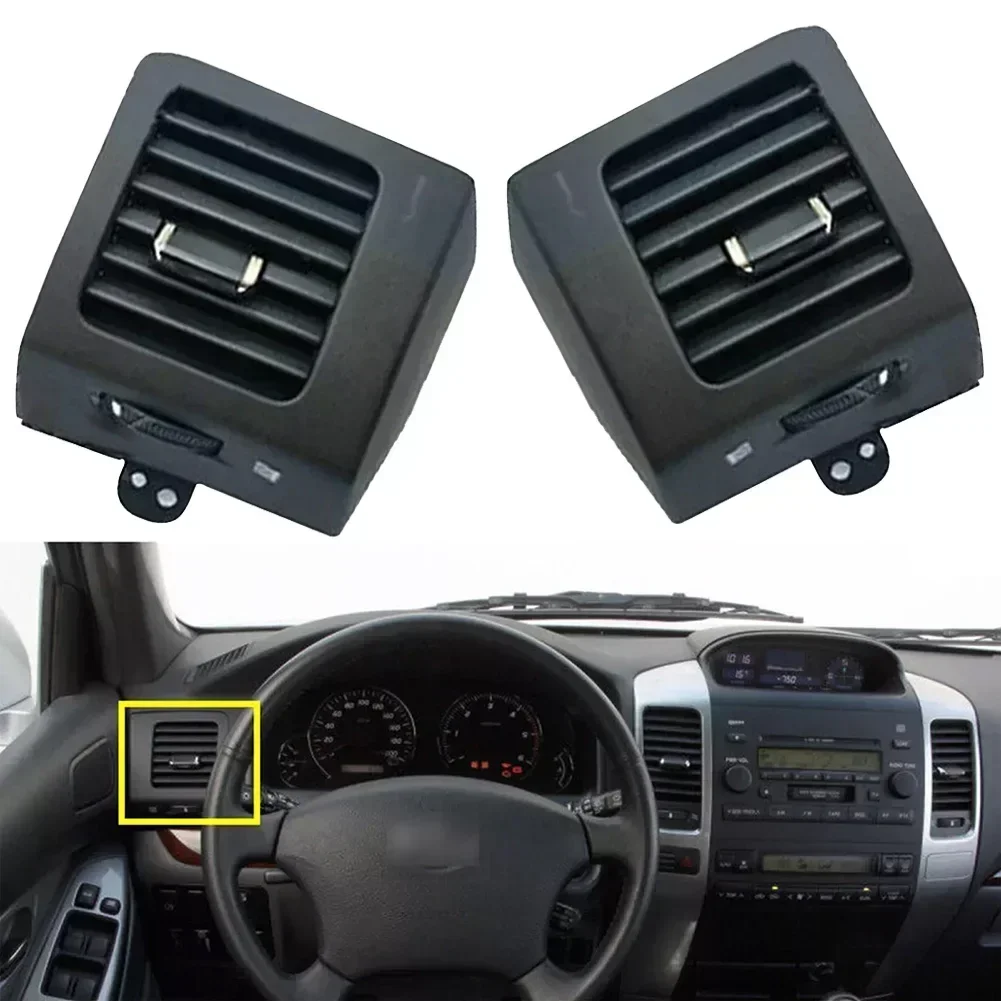 

2pcs Car Air Exhaust Vent Heat AC Dash Ventilation Outlet For Toyota For Land Cruiser For Prado 120 For Lexus GX470 2003-2009