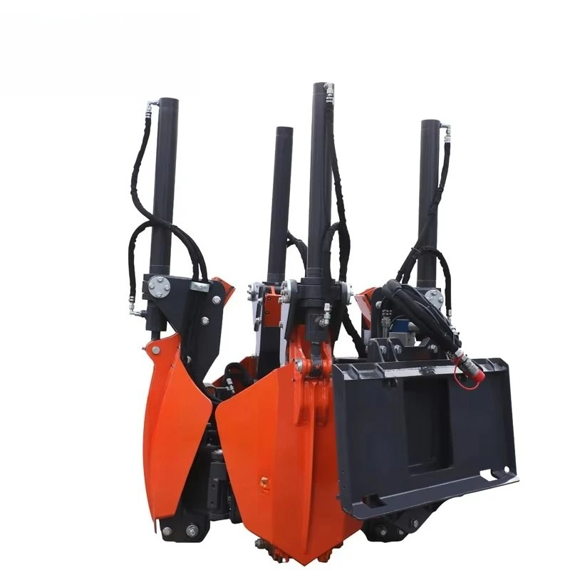 Tree Transplanter Attachment Motor Engine Pump | Full Half Blade Options for Efficient Tree Moving (for 1.5t-100t Excavators)