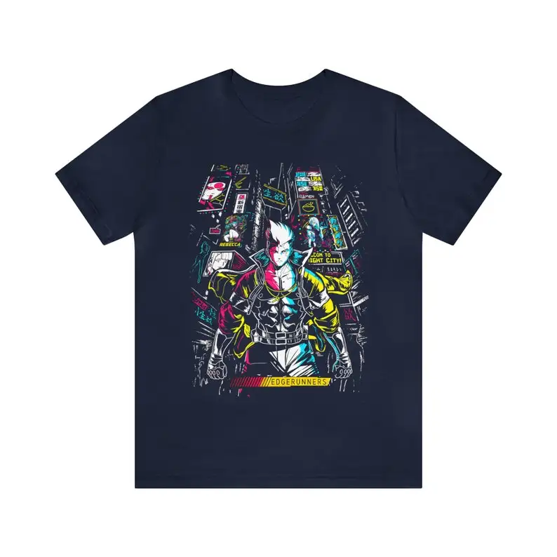 

Edgerunners Neoncore David Unisex Graphic Tee, Edge Runner Shirt