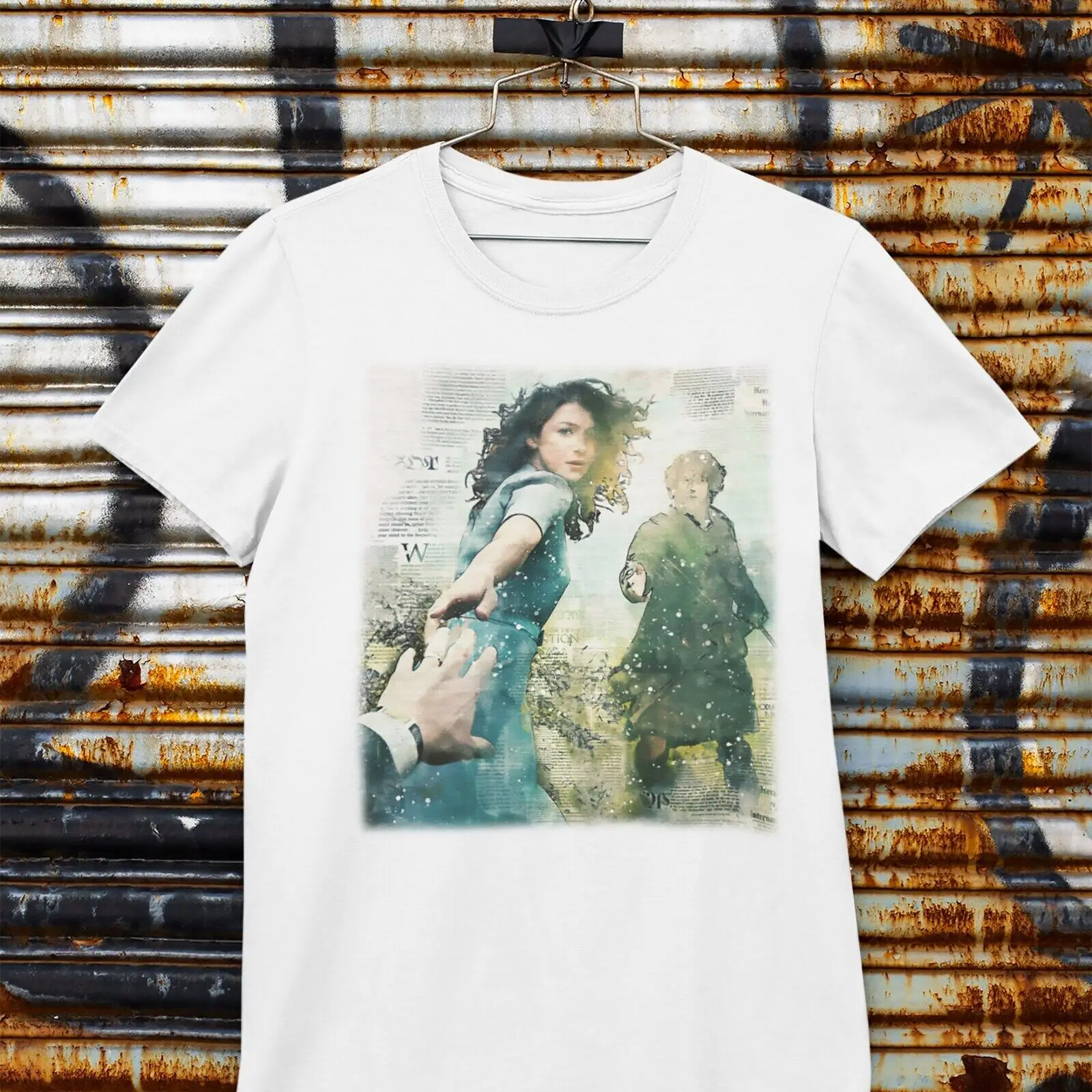 Vintage Retro Outlander fan art T Shirt