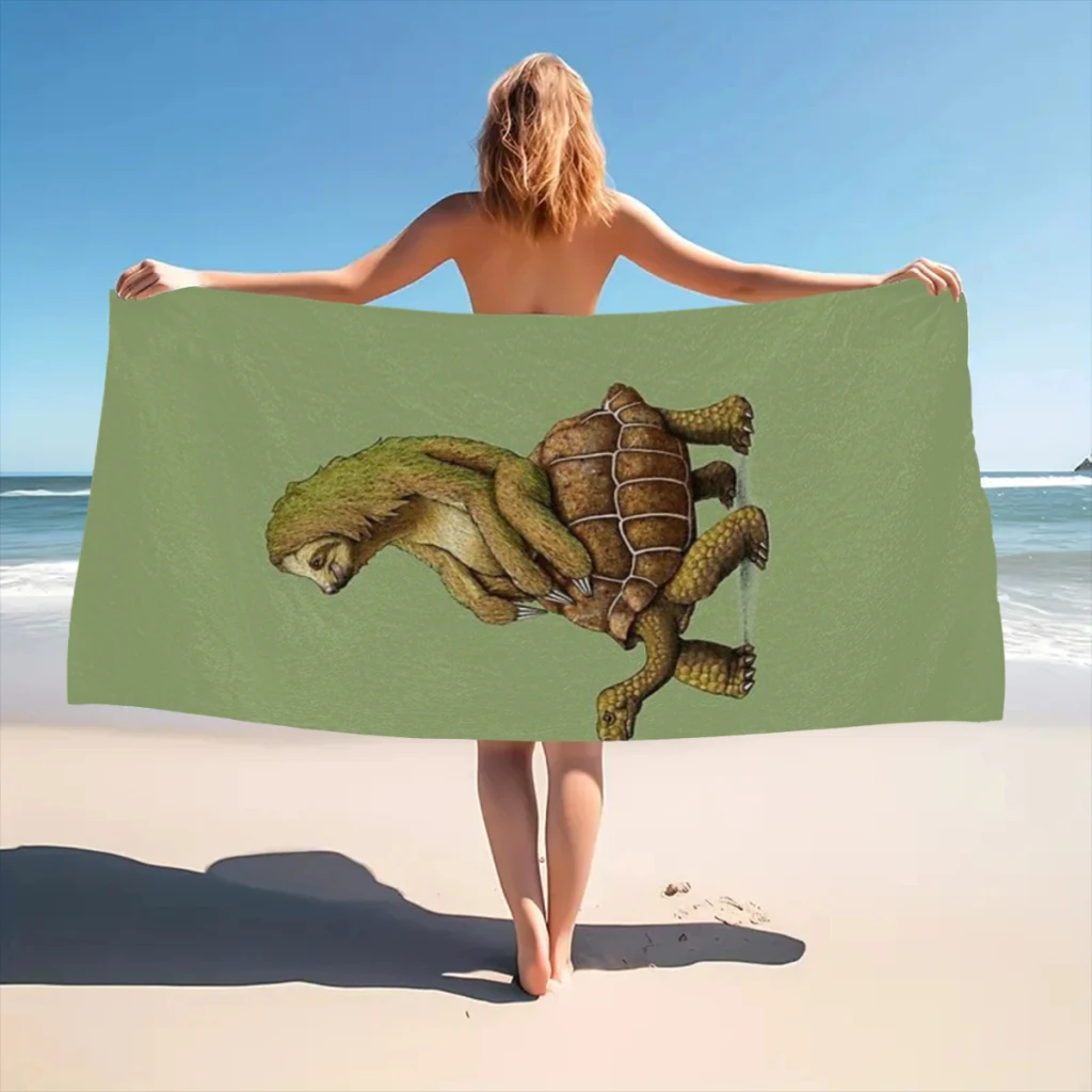 Speed is Relative Beach Towel  Poncho Bathing Towels Cover-ups Quick Dry Sand Free Yoga Spa Gym Pool