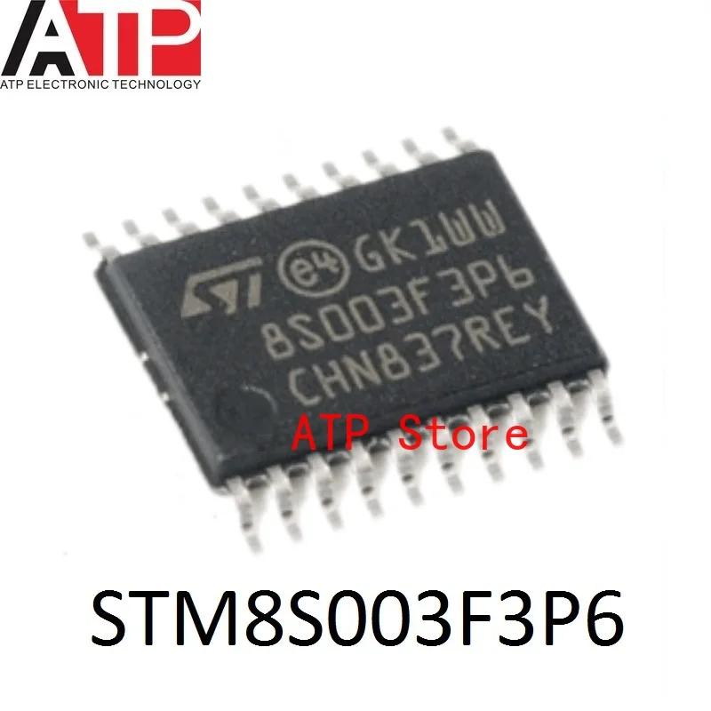 50-100PCS 100% New Original STM8S003F3P6 8S003F3P6 TSSOP-20 STM8S003 MCU IC Chip