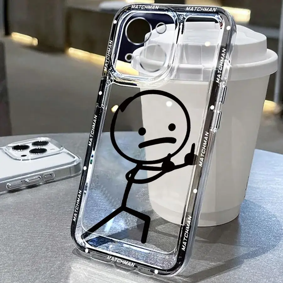 เคสโทรศัพท์แบบนิ่มสำหรับ iPhone 16 15 14 Plus 16e 7 8 17 Air 13 12 11 Pro MAX XR 12 Mini ลายการ์ตูนน่ารัก