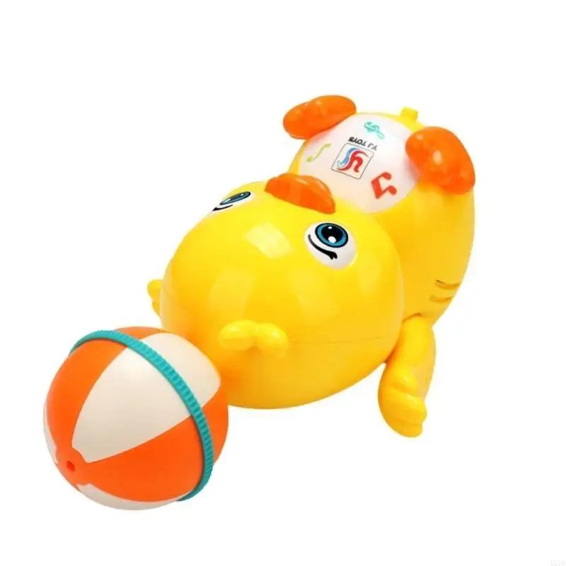 

4X7D Lovely Duck Doll Musical Toy Stunt Toy Lovely Duck Singing Robot Doll for Holiday Birthday Gift Light up