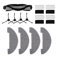 Replacement Parts for Vactidy Nimble T7 T8 High Efficiency Robot Vacuum Cleaner Main Brush Side Brush Filter Mop Cloth Set