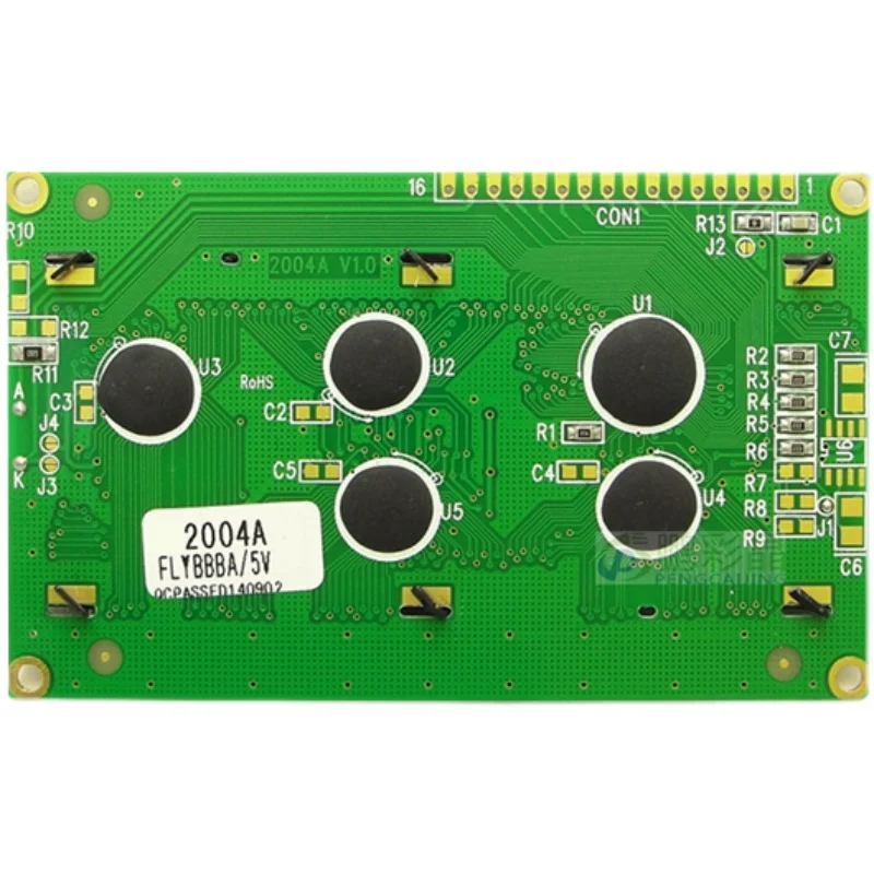 5V 2004 LCD Module VA White Fonts on Black Background 20X4 HD44780 ST7066 EQV Chip Parallel Port 2004A Display