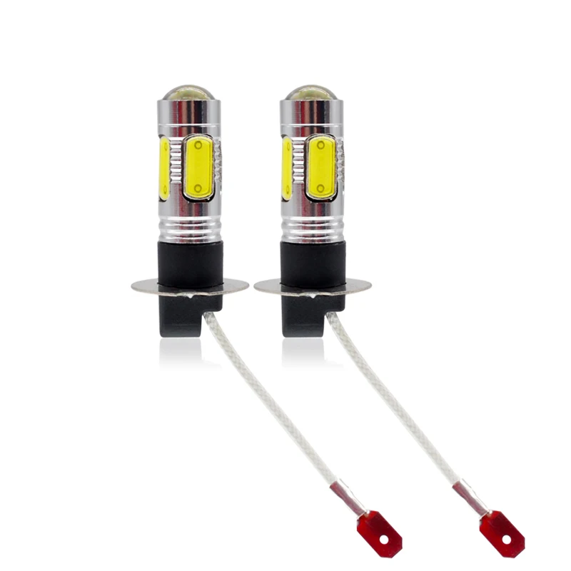 

2PCS SUKIOTO Car Light H3 LED Fog Bulbs 880 881 HB3 HB4 Daytime Running Light Super Bright White Yellow H1 H7 H11 Canbus Lamp