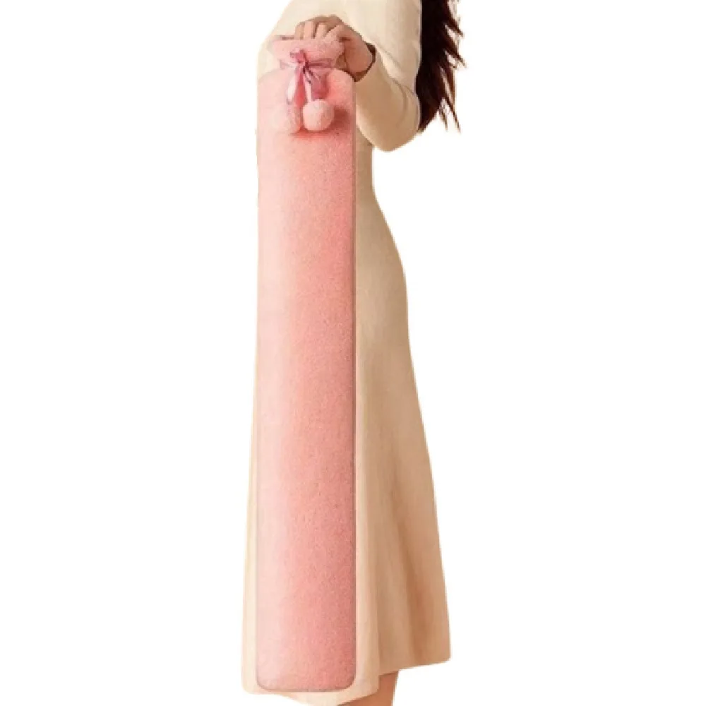 Reusable Extra Long Hot Water Bottle Removable Anti-scalding Warm Water Bag Portable Leak-proof Hand Warmers Hand