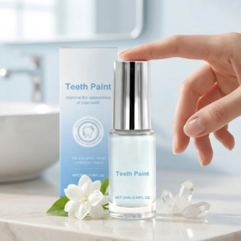 Instant Brighten Teeth Paint Remove Yellow Pigments Reduce Stains Quickly Tooth Whitening Enhance Teeth Beauty Oral Teeth Polish