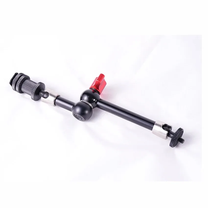 Akcesoria do aparatu Micro Vlog Magic Arm Fotografia lustrzanki Uniwersalny uchwyt Monitor Dziwne kamery ręczne Magiczne ramię ze stopu aluminium — zdjęcie produktu 6